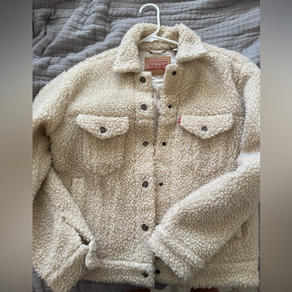 Levi's Off-White Sherpa Jacket